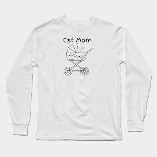 Cat Mom Long Sleeve T-Shirt